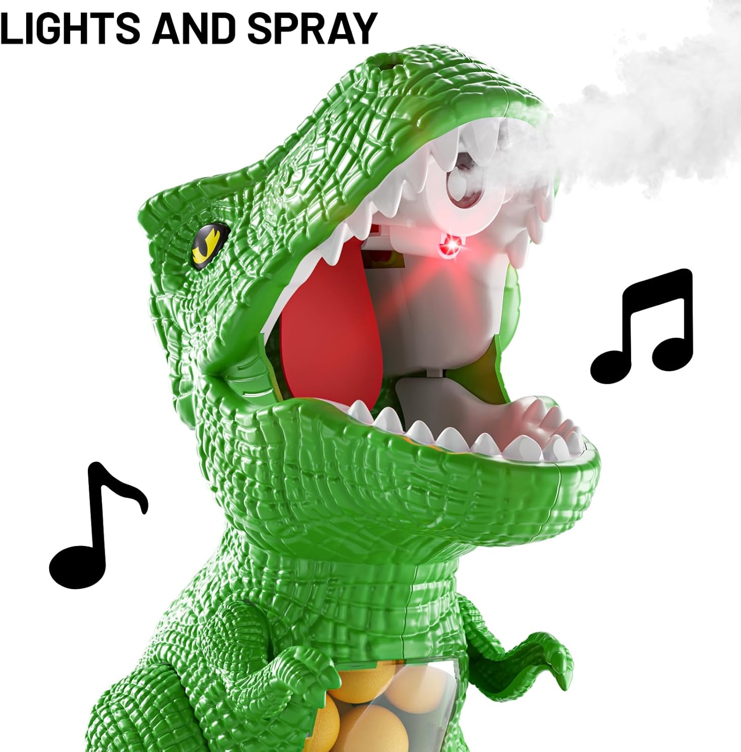 Dinosaur Shooting Game for Kids – Moving Target Toy with 2 Air Pump Launchers (Ages 3–8)