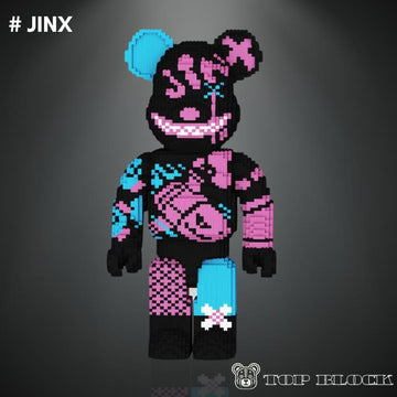 Bear JinX, TOPBLOCK Bear Building Blocks, Birthday Gifts, Festival Gifts, Construction Sets, Educational Building Blocks, Trendy Decorations