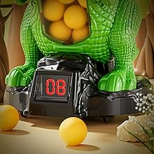 Dinosaur Shooting Game for Kids – Moving Target Toy with 2 Air Pump Launchers (Ages 3–8)